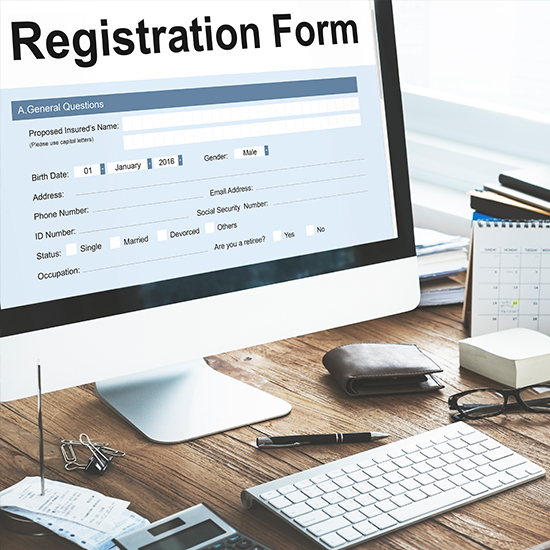 Self Registration Process